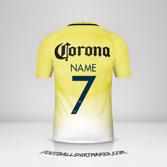 Trikot Club America 2016/17 -  name - 7