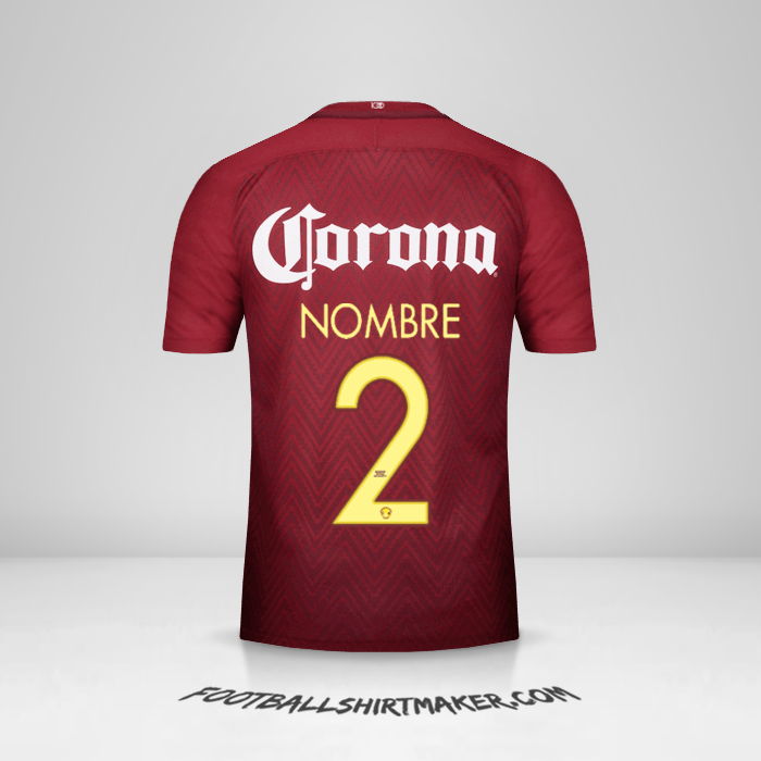 Jersey Club America 2016/17 Visita -  nombre - 2