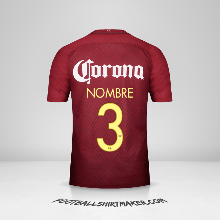 Jersey Club America 2016/17 Visita -  nombre - 3