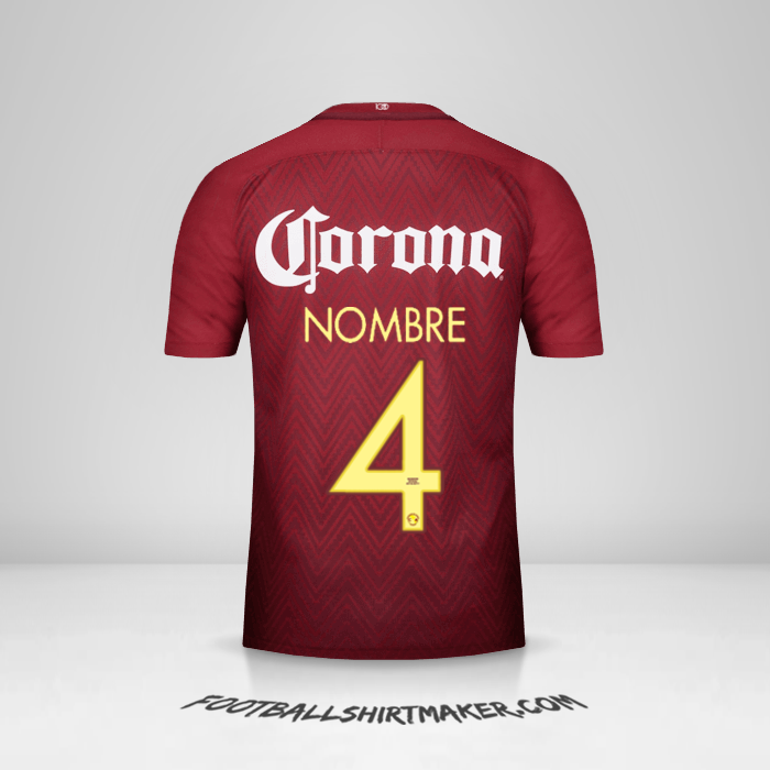 Jersey Club America 2016/17 Visita -  nombre - 4