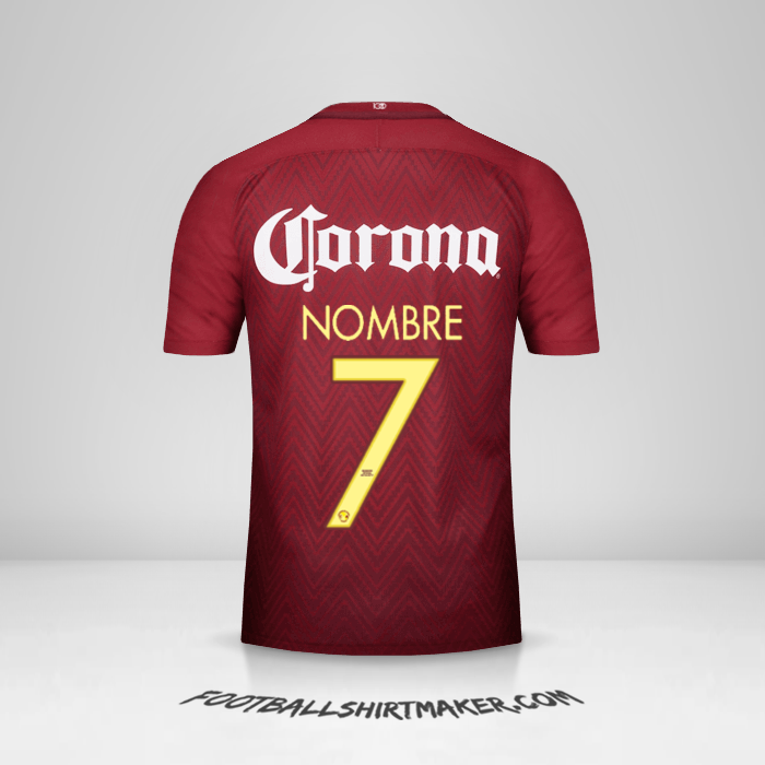 Jersey Club America 2016/17 Visita -  nombre - 7