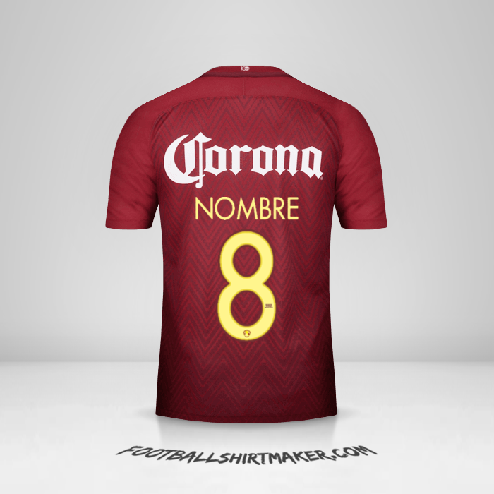 Jersey Club America 2016/17 Visita -  nombre - 8