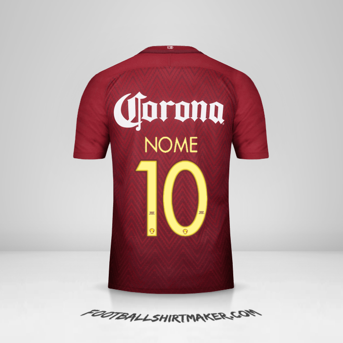 Maglia Club America 2016/17 Seconda -  nome - 10