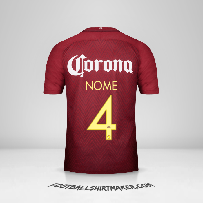 Maglia Club America 2016/17 Seconda -  nome - 4