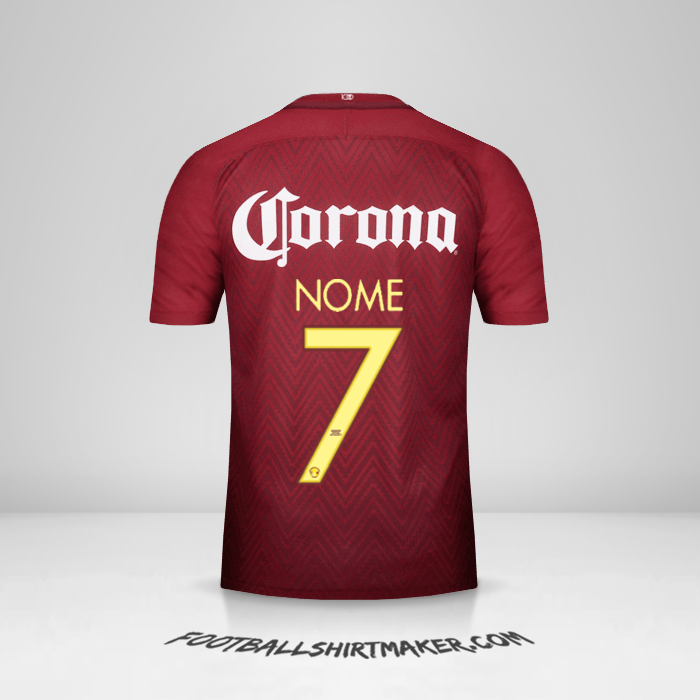 Maglia Club America 2016/17 Seconda -  nome - 7
