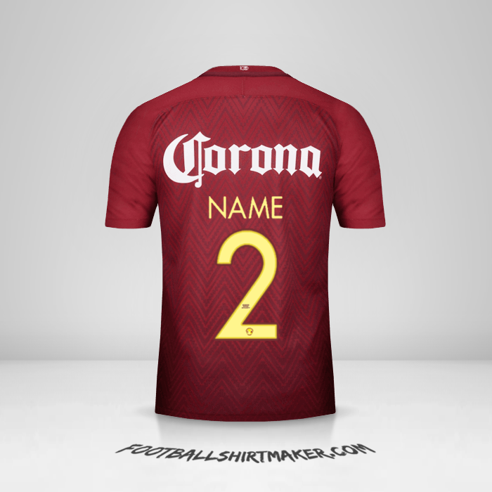 Jersey Club America 2016/17 Away -  name - 2
