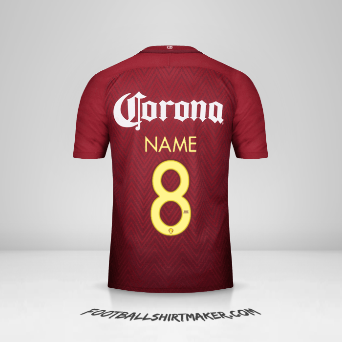 Jersey Club America 2016/17 Away -  name - 8