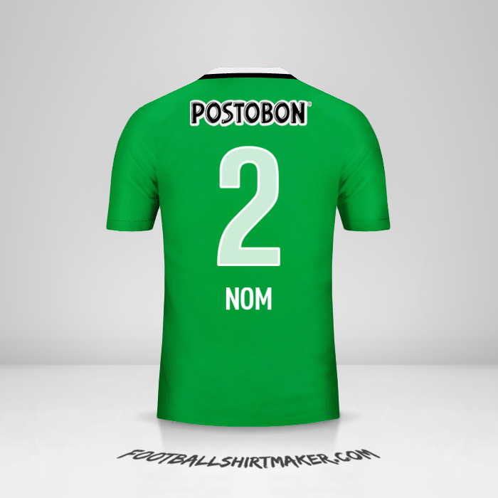 Maillot Atletico Nacional 2016 -  nom - 2