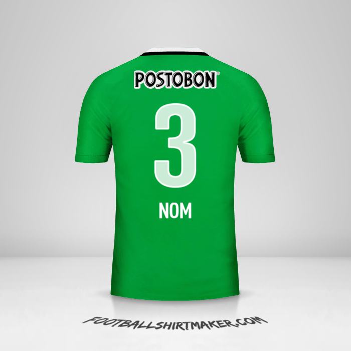 Maillot Atletico Nacional 2016 -  nom - 3