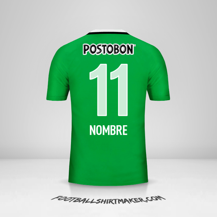 Camiseta Atletico Nacional 2016 -  nombre - 11