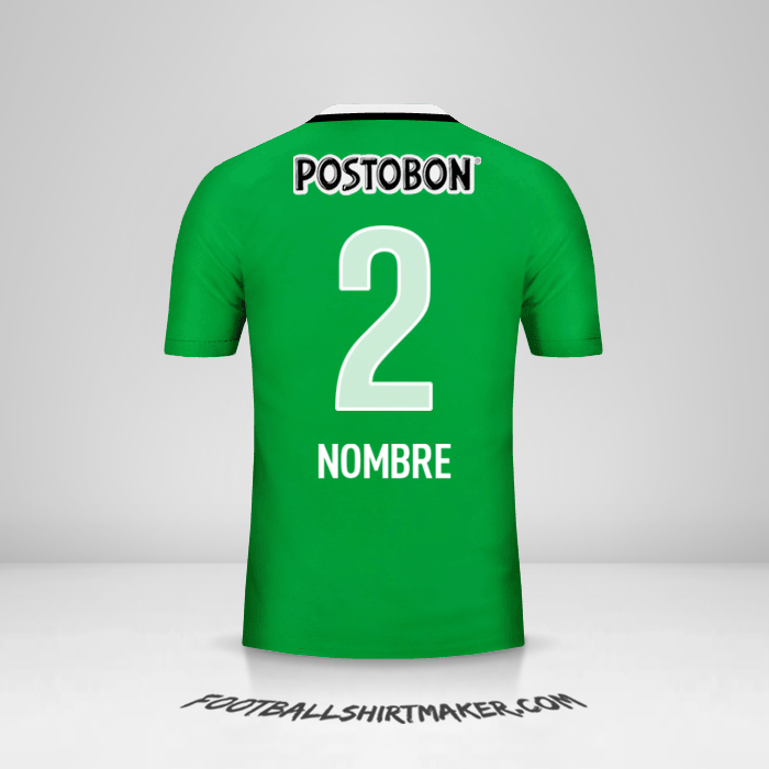Jersey Atletico Nacional 2016 -  nombre - 2