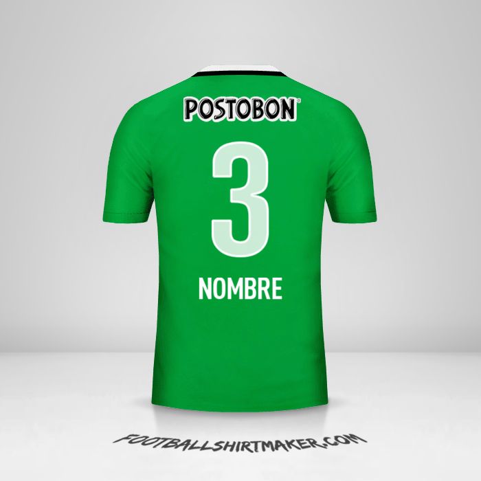 Jersey Atletico Nacional 2016 -  nombre - 3