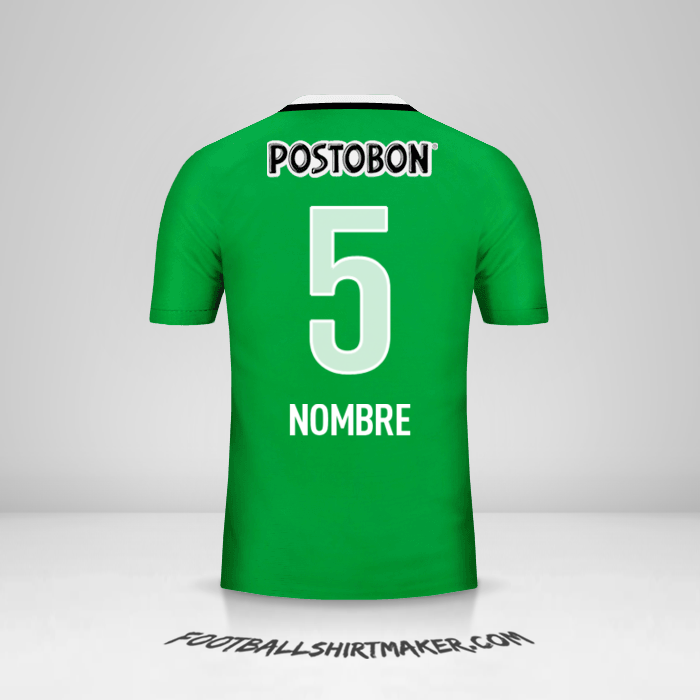 Jersey Atletico Nacional 2016 -  nombre - 5