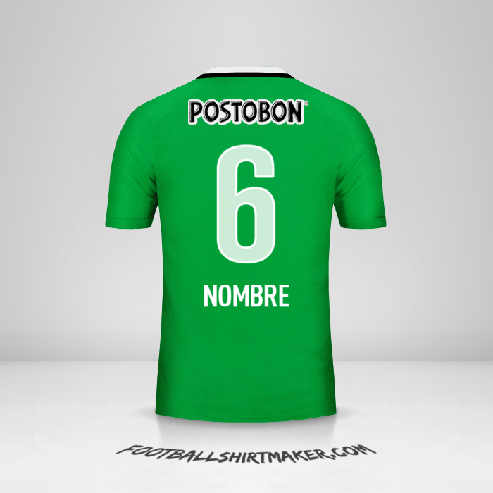 Jersey Atletico Nacional 2016 -  nombre - 6