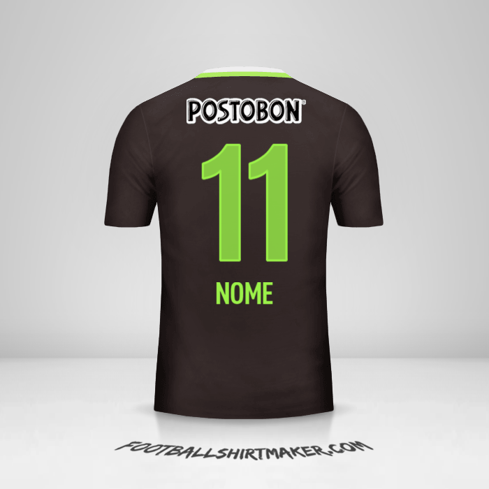 Maglia Atletico Nacional 2016 Seconda -  nome - 11