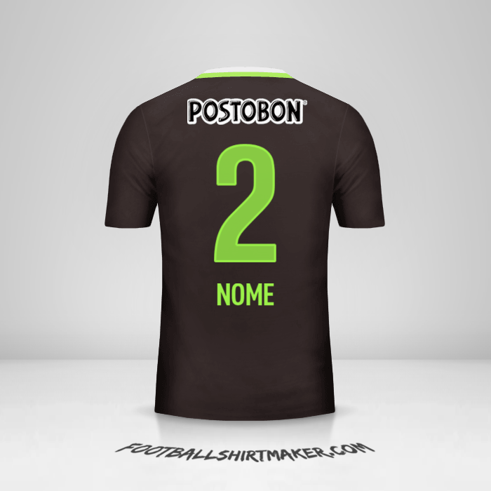 Maglia Atletico Nacional 2016 Seconda -  nome - 2