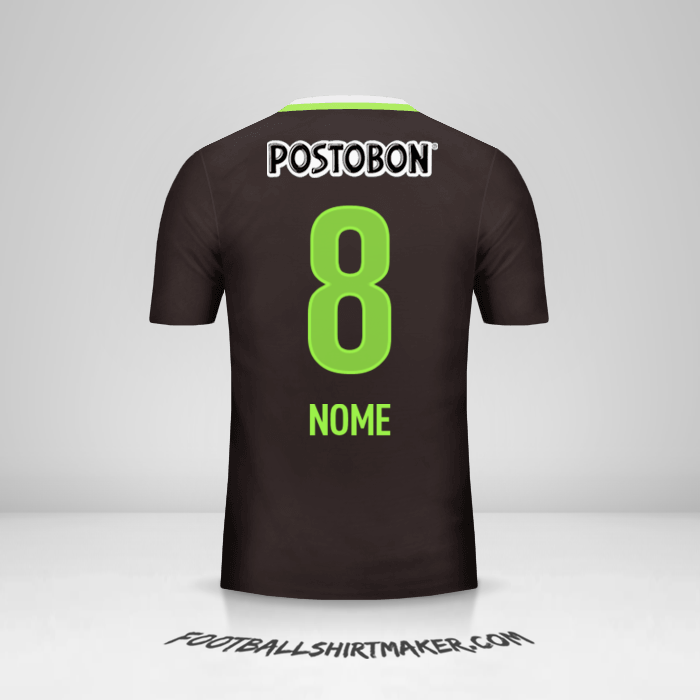 Maglia Atletico Nacional 2016 Seconda -  nome - 8