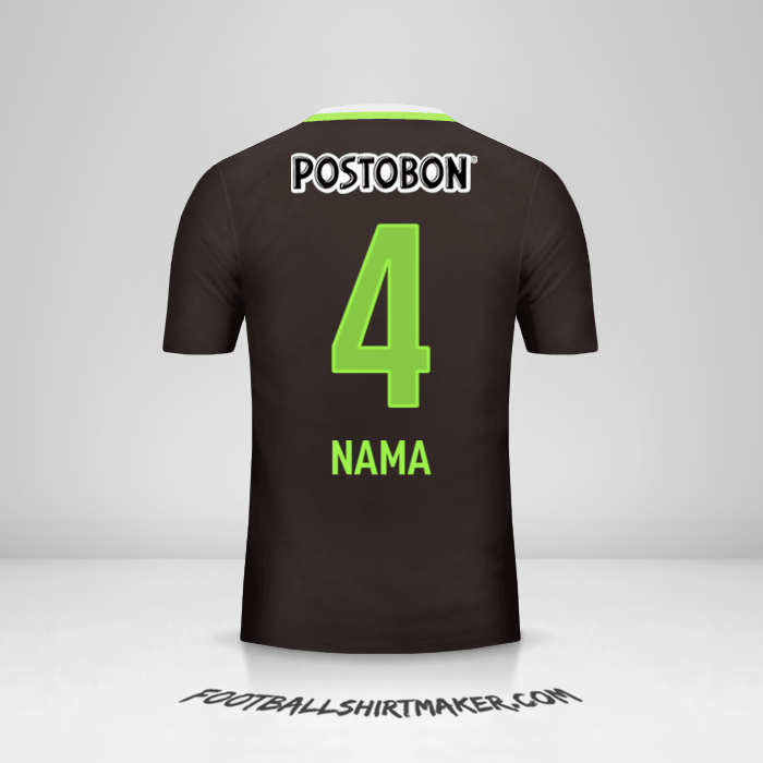 Jersey Atletico Nacional 2016 Alternatif -  nama - 4