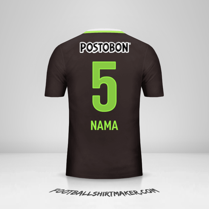 Jersey Atletico Nacional 2016 Alternatif -  nama - 5