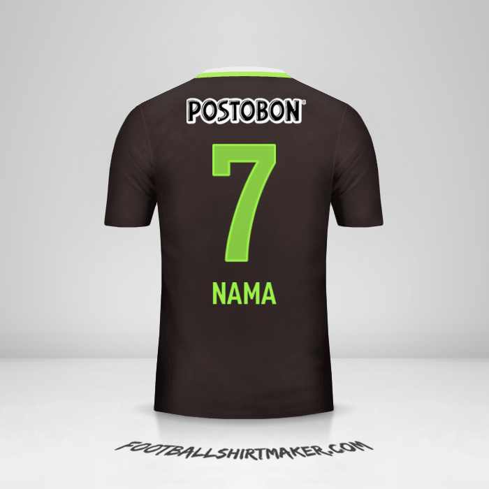Jersey Atletico Nacional 2016 Alternatif -  nama - 7