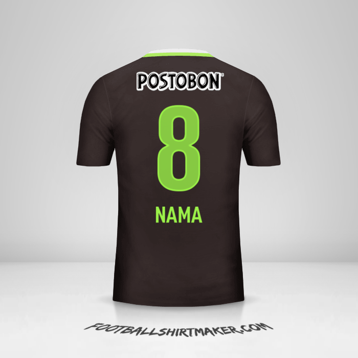 Jersey Atletico Nacional 2016 Alternatif -  nama - 8