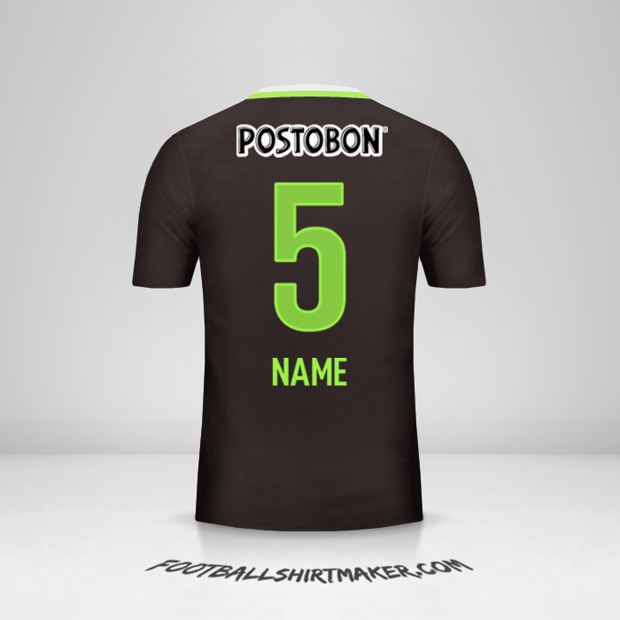 Trikot Atletico Nacional 2016 Auswärts -  name - 5