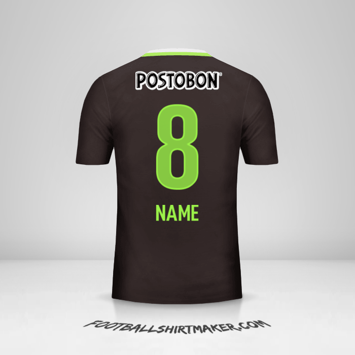 Jersey Atletico Nacional 2016 Away -  name - 8