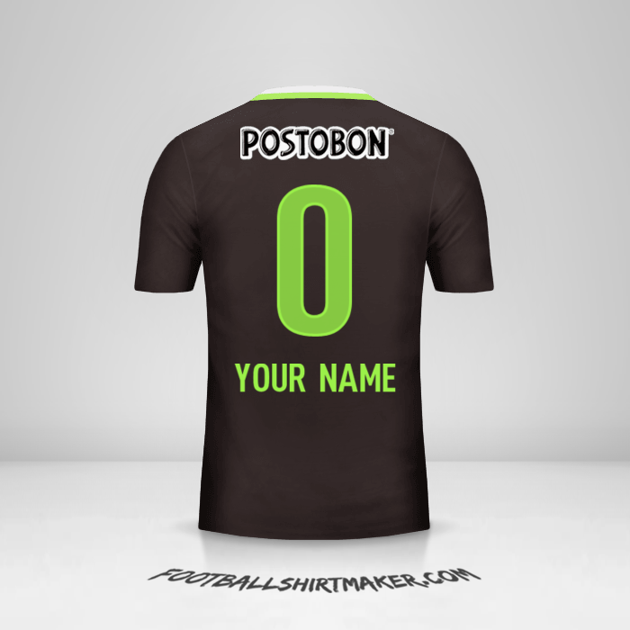 Shirt Atletico Nacional 2016 II -  your name - 0