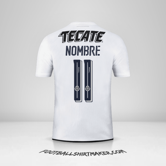 Camiseta Guadalajara 2016/17 Visita -  nombre - 11