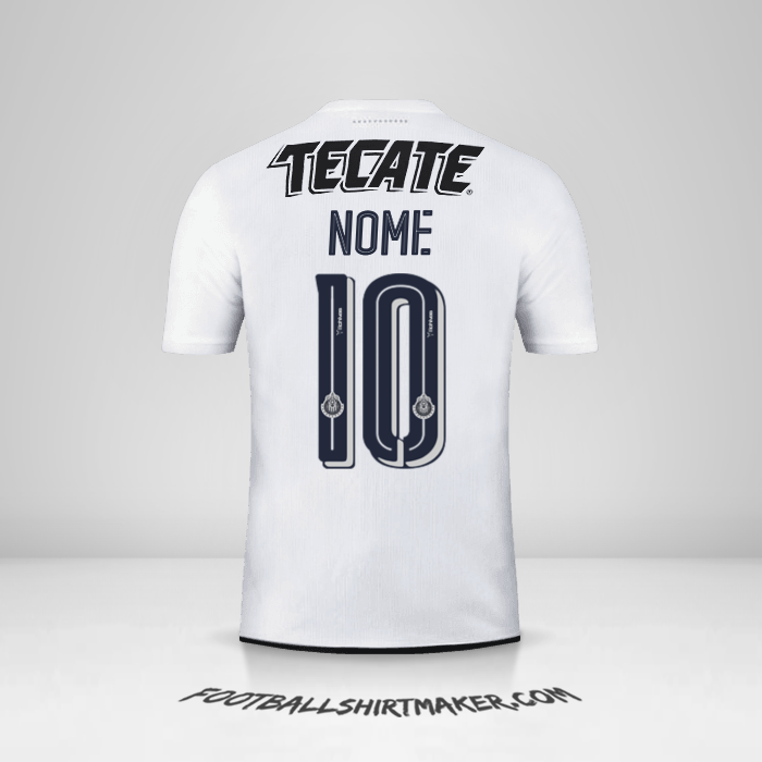 Maglia Guadalajara 2016/17 Seconda -  nome - 10