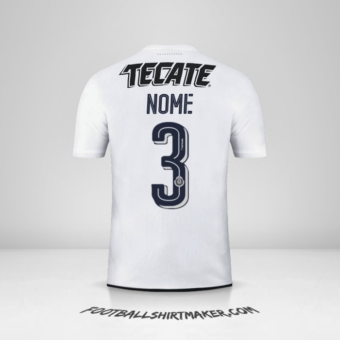 Maglia Guadalajara 2016/17 Seconda -  nome - 3