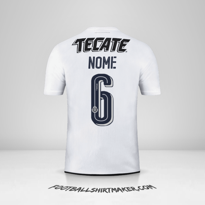 Maglia Guadalajara 2016/17 Seconda -  nome - 6