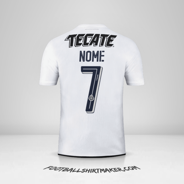 Maglia Guadalajara 2016/17 Seconda -  nome - 7