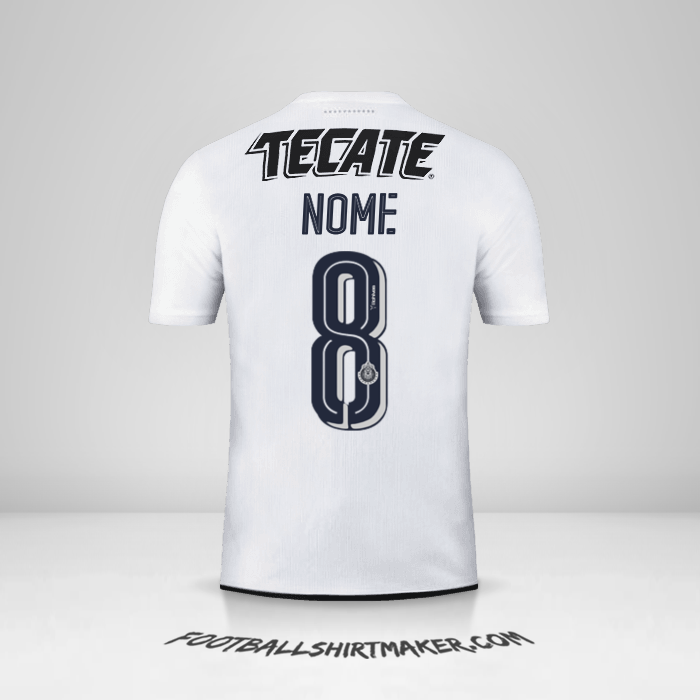 Camisa Guadalajara 2016/17 Alternativa -  nome - 8