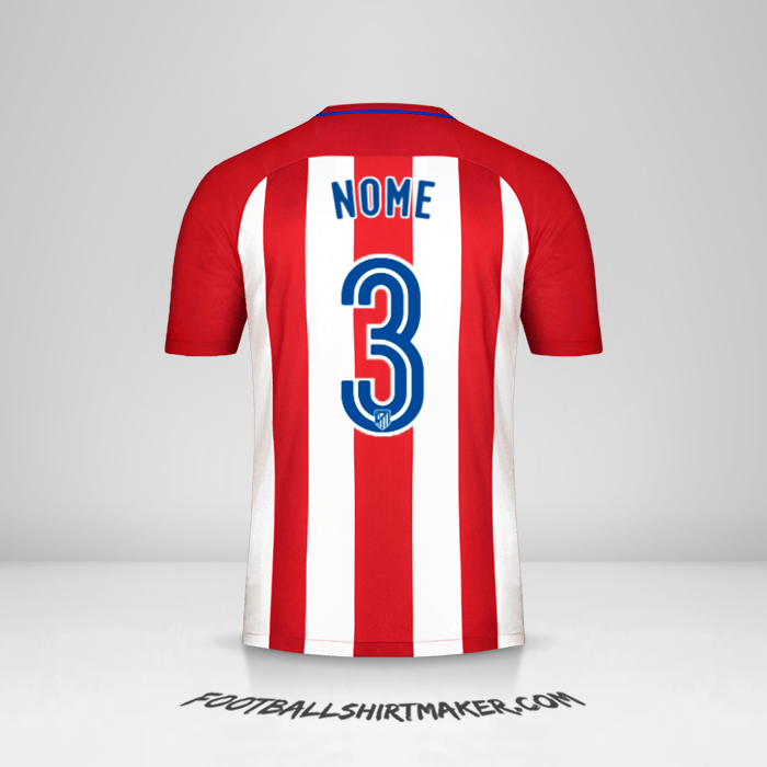 Maglia Atletico Madrid 2016/17 -  nome - 3