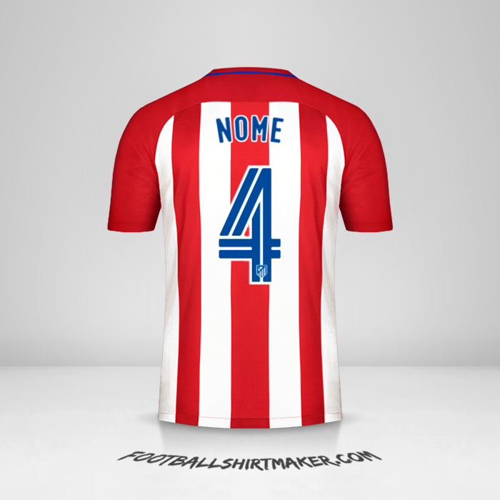 Maglia Atletico Madrid 2016/17 -  nome - 4