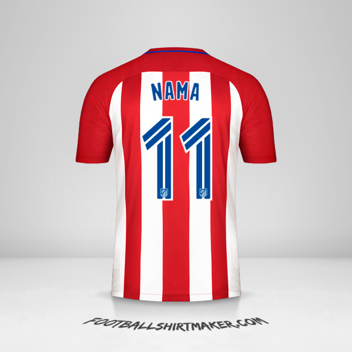 Jersey Atletico Madrid 2016/17 -  nama - 11