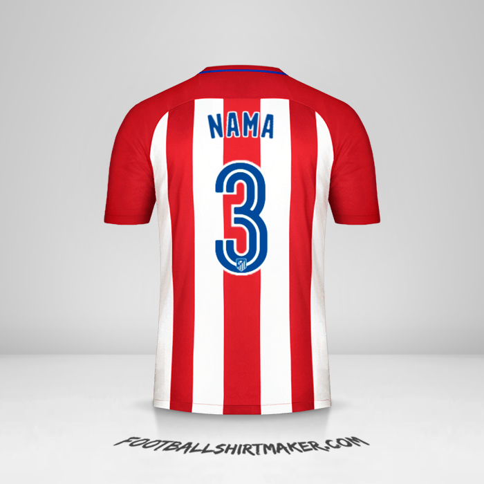 Jersey Atletico Madrid 2016/17 -  nama - 3