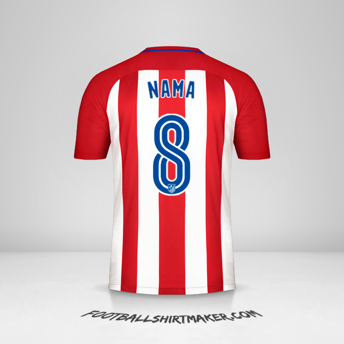 Jersey Atletico Madrid 2016/17 -  nama - 8