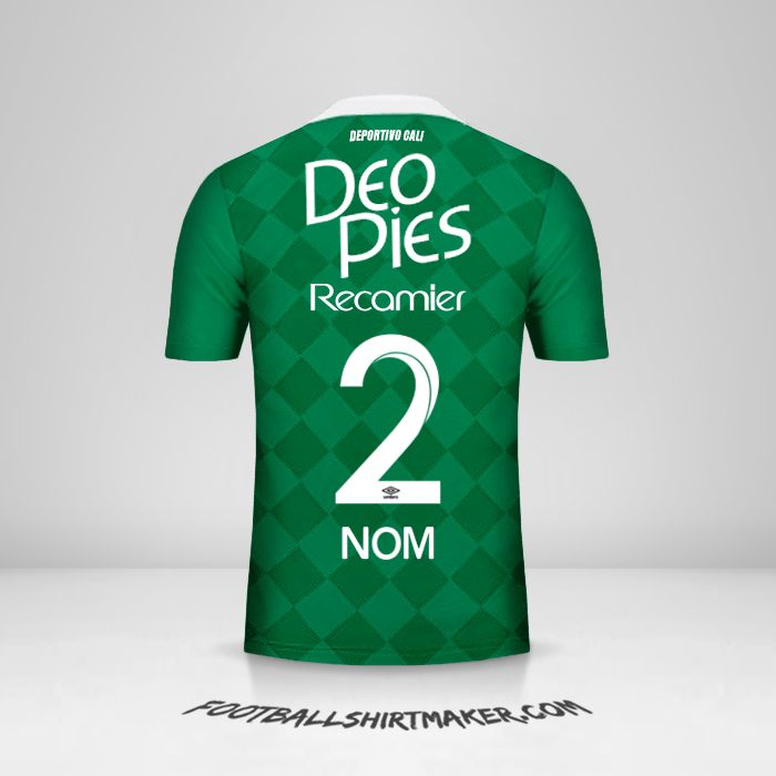 Maillot Deportivo Cali 2016 -  nom - 2