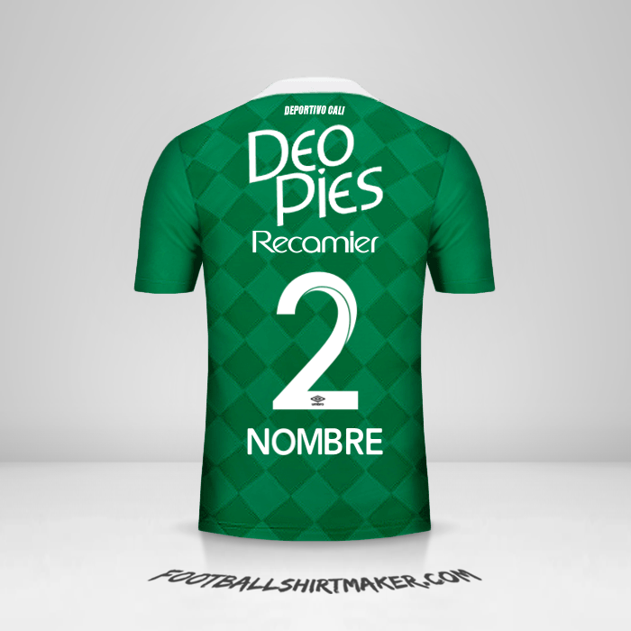 Jersey Deportivo Cali 2016 -  nombre - 2