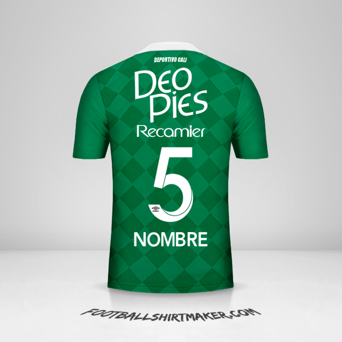 Jersey Deportivo Cali 2016 -  nombre - 5