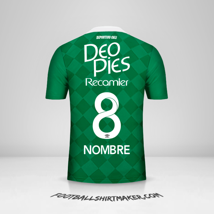 Camiseta Deportivo Cali 2016 -  nombre - 8