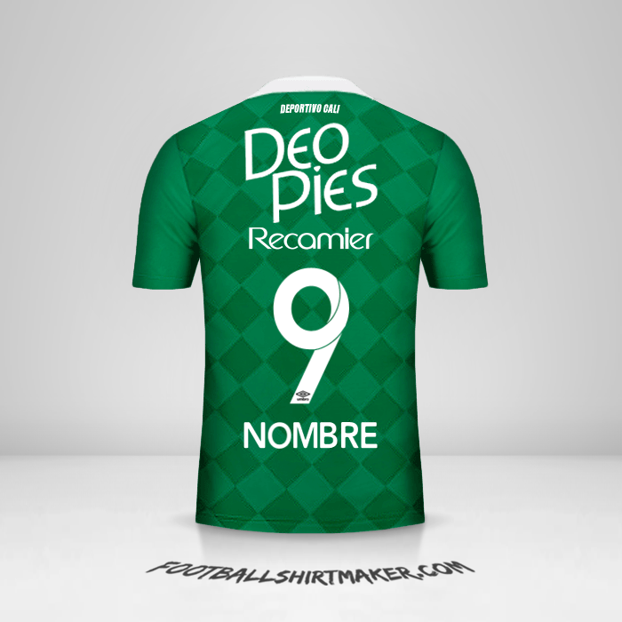 Jersey Deportivo Cali 2016 -  nombre - 9