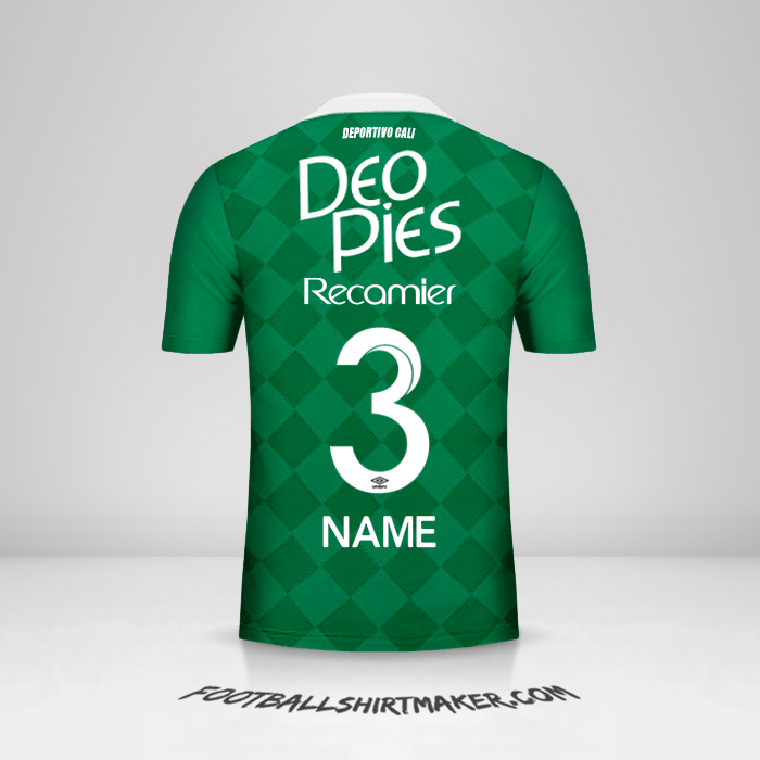 Trikot Deportivo Cali 2016 -  name - 3