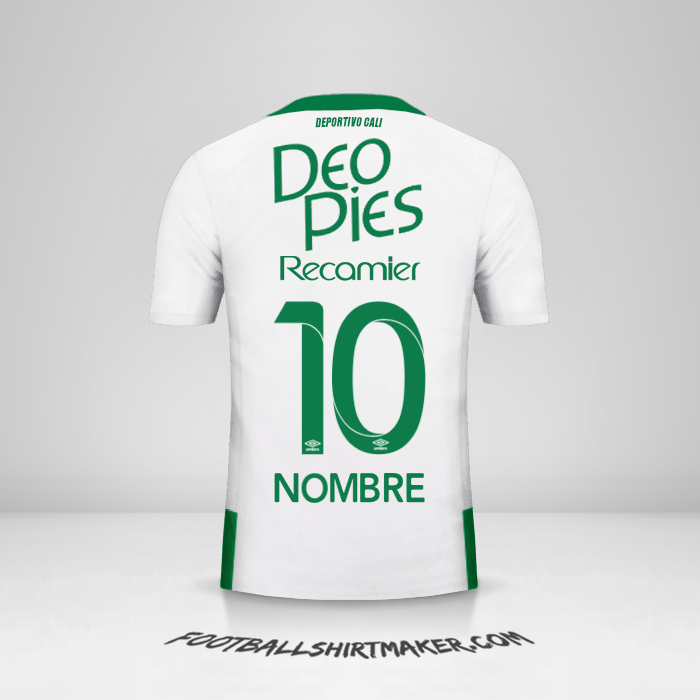 Jersey Deportivo Cali 2016 Visita -  nombre - 10