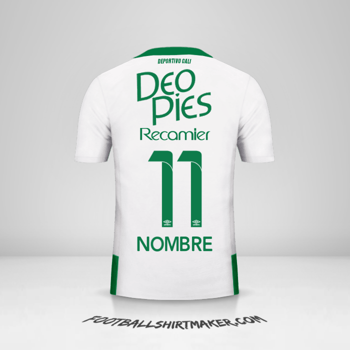 Jersey Deportivo Cali 2016 Visita -  nombre - 11