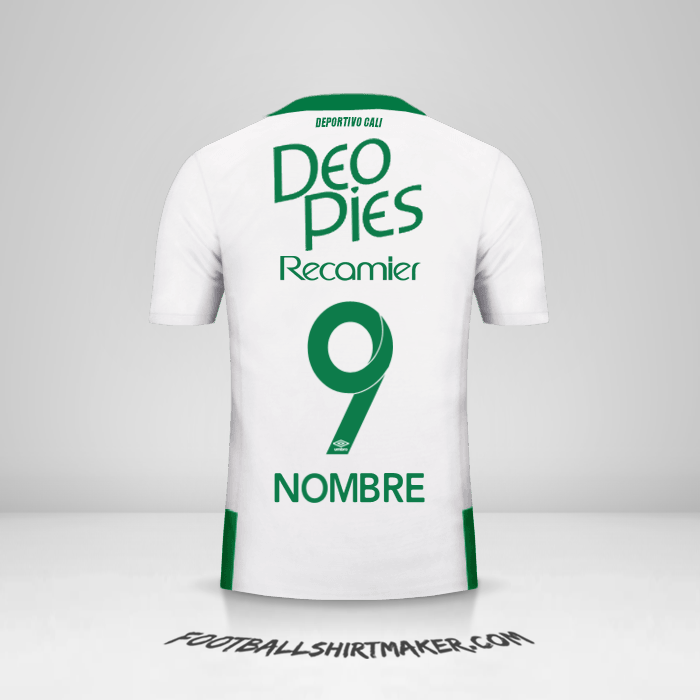 Jersey Deportivo Cali 2016 Visita -  nombre - 9
