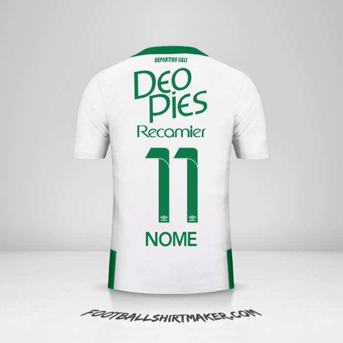 Maglia Deportivo Cali 2016 Seconda -  nome - 11