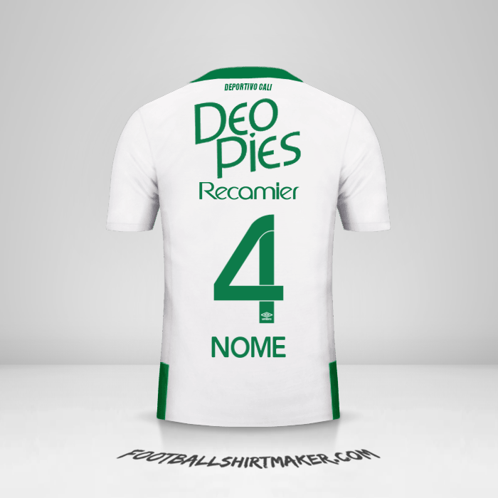 Maglia Deportivo Cali 2016 Seconda -  nome - 4